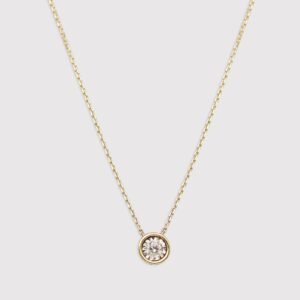 1 RD 0,10 GH VS/SI ILLUSION NOVA YELLOW NECKLACE