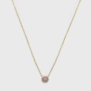 16 RD 0,13 GH VS/SI 1 RD 0,05 GH VS/SI ILLUSION NOVA YELLOW NECKLACE