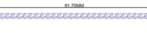 2 RD 0,03 GH VS/SI 27 RD 0,80 GH VS/SI ILLUSION NOVA WHITE BRACELET