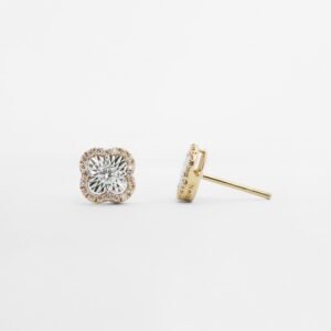 2 RD 0,16 GH VS/SI 40 RD 0,20 GH VS/SI ILLUSION TAARA YELLOW EARRING