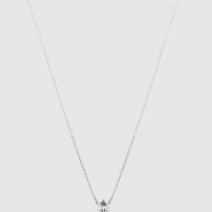 1 RD 0,01 GH VS/SI 1 RD 0,08 GH VVS/VS ILLUSION LYRA WHITE NECKLACE