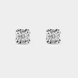 2 RD 0,15 GH VS/SI ILLUSION TAARA WHITE EARRING