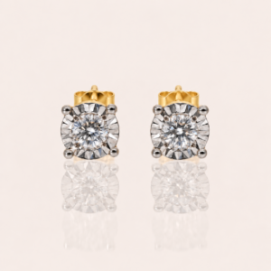 PENDIENTES ILLUSION NOVA YELLOW DIAMANTES